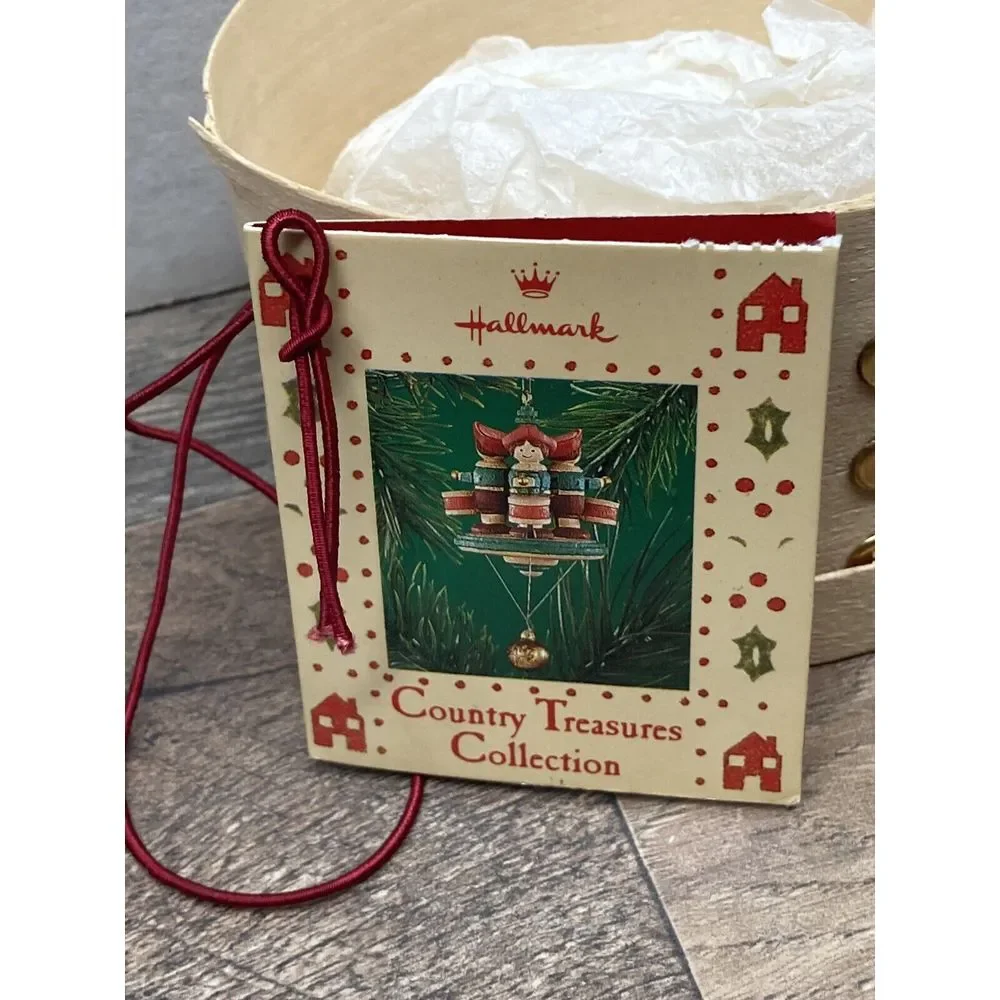 Hallmark 1986 Country Treasures Collection‎ Little Drummer Christmas Ornament
